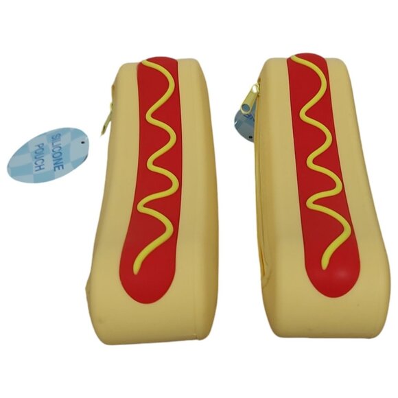 Hot Dog Silicone Pouch Bundle Kids Fun Toy - Picture 2 of 6